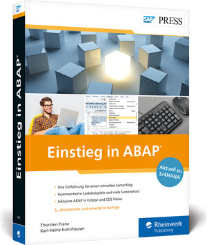 Buchcover Einstieg in ABAP | Thorsten Franz | EAN 9783836271073 | ISBN 3-8362-7107-9 | ISBN 978-3-8362-7107-3