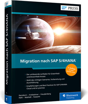 Buchcover Migration nach SAP S/4HANA | Frank Densborn | EAN 9783836274555 | ISBN 3-8362-7455-8 | ISBN 978-3-8362-7455-5