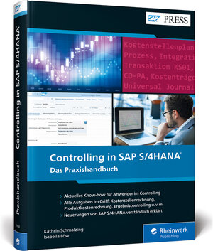 Buchcover Controlling in SAP S/4HANA | Isabella Löw | EAN 9783836274685 | ISBN 3-8362-7468-X | ISBN 978-3-8362-7468-5