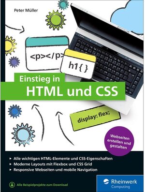 Buchcover Einstieg in HTML und CSS / Rheinwerk Computing | Peter Müller | EAN 9783836276481 | ISBN 3-8362-7648-8 | ISBN 978-3-8362-7648-1