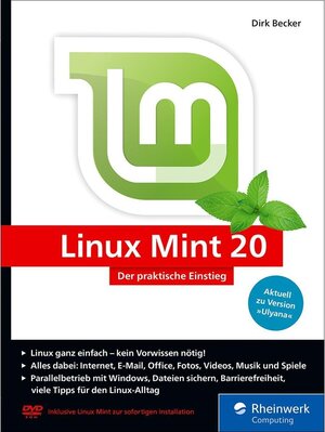 Buchcover Linux Mint 20 / Rheinwerk Computing | Dirk Becker | EAN 9783836277020 | ISBN 3-8362-7702-6 | ISBN 978-3-8362-7702-0