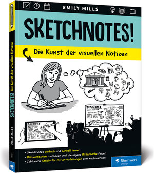 Buchcover Sketchnotes! | Emily Mills | EAN 9783836279123 | ISBN 3-8362-7912-6 | ISBN 978-3-8362-7912-3