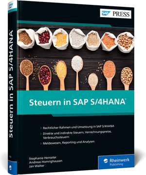 Buchcover Steuern in SAP S/4HANA | Stephanie Henseler | EAN 9783836279314 | ISBN 3-8362-7931-2 | ISBN 978-3-8362-7931-4