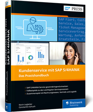 Buchcover Kundenservice mit SAP S/4HANA | Kevin Legleiter | EAN 9783836280655 | ISBN 3-8362-8065-5 | ISBN 978-3-8362-8065-5