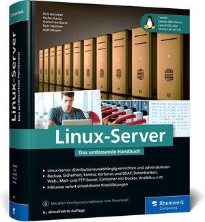 Buchcover Linux-Server | Dirk Deimeke | EAN 9783836280884 | ISBN 3-8362-8088-4 | ISBN 978-3-8362-8088-4