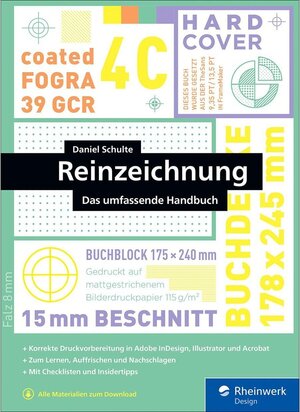Buchcover Reinzeichnung / Rheinwerk Design | Daniel Schulte | EAN 9783836281539 | ISBN 3-8362-8153-8 | ISBN 978-3-8362-8153-9