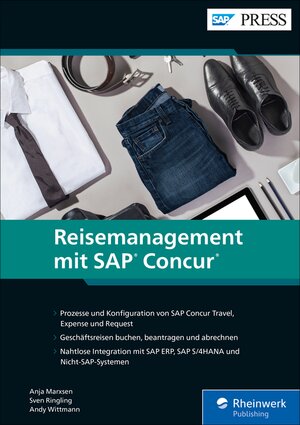 Buchcover Reisemanagement mit SAP Concur | Anja Marxsen | EAN 9783836282031 | ISBN 3-8362-8203-8 | ISBN 978-3-8362-8203-1