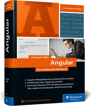 Buchcover Angular | Christoph Höller | EAN 9783836282437 | ISBN 3-8362-8243-7 | ISBN 978-3-8362-8243-7