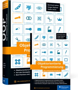 Buchcover Objektorientierte Programmierung | Bernhard Lahres | EAN 9783836283250 | ISBN 3-8362-8325-5 | ISBN 978-3-8362-8325-0