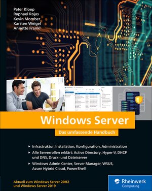 Buchcover Windows Server | Peter Kloep | EAN 9783836283694 | ISBN 3-8362-8369-7 | ISBN 978-3-8362-8369-4