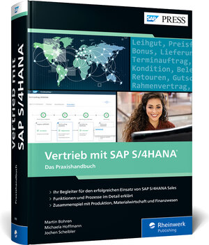 Buchcover Vertrieb mit SAP S/4HANA | Martin Bohren | EAN 9783836284981 | ISBN 3-8362-8498-7 | ISBN 978-3-8362-8498-1
