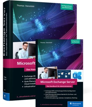 Buchcover Microsoft Exchange Server | Thomas Stensitzki | EAN 9783836285117 | ISBN 3-8362-8511-8 | ISBN 978-3-8362-8511-7