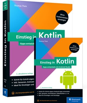 Buchcover Einstieg in Kotlin | Thomas Theis | EAN 9783836285360 | ISBN 3-8362-8536-3 | ISBN 978-3-8362-8536-0