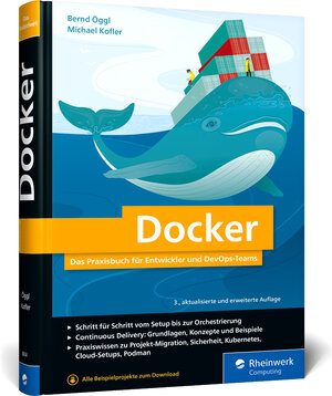 Buchcover Docker | Michael Kofler | EAN 9783836286343 | ISBN 3-8362-8634-3 | ISBN 978-3-8362-8634-3