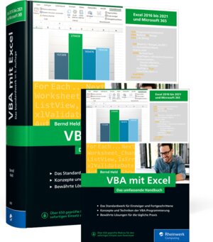 Buchcover VBA mit Excel | Bernd Held | EAN 9783836286930 | ISBN 3-8362-8693-9 | ISBN 978-3-8362-8693-0