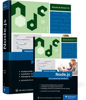 Buchcover Node.js | Sebastian Springer | EAN 9783836287685 | ISBN 3-8362-8768-4 | ISBN 978-3-8362-8768-5
