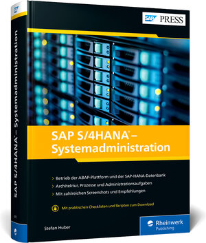 Buchcover SAP S/4HANA – Systemadministration | Stefan Huber | EAN 9783836287753 | ISBN 3-8362-8775-7 | ISBN 978-3-8362-8775-3