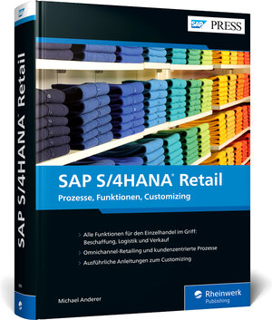 Buchcover SAP S/4HANA Retail | Michael Anderer | EAN 9783836288804 | ISBN 3-8362-8880-X | ISBN 978-3-8362-8880-4