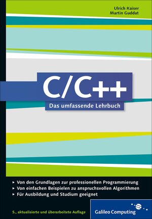 Buchcover C/C++ | Ulrich Kaiser | EAN 9783836289122 | ISBN 3-8362-8912-1 | ISBN 978-3-8362-8912-2