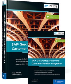 Buchcover SAP-Geschäftspartner und Customer-Vendor-Integration | Antje Diekhoff | EAN 9783836289610 | ISBN 3-8362-8961-X | ISBN 978-3-8362-8961-0