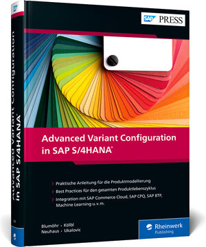 Buchcover Advanced Variant Configuration in SAP S/4HANA | Uwe Blumöhr | EAN 9783836290388 | ISBN 3-8362-9038-3 | ISBN 978-3-8362-9038-8