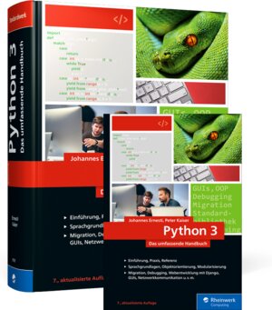 Buchcover Python 3 | Peter Kaiser | EAN 9783836291323 | ISBN 3-8362-9132-0 | ISBN 978-3-8362-9132-3