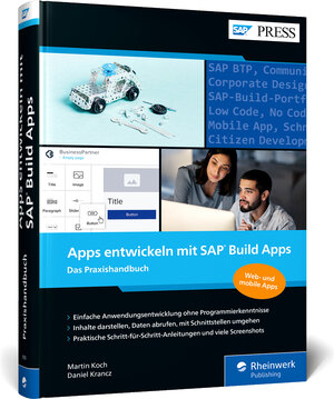 Buchcover Apps entwickeln mit SAP Build Apps | Martin Koch | EAN 9783836291392 | ISBN 3-8362-9139-8 | ISBN 978-3-8362-9139-2