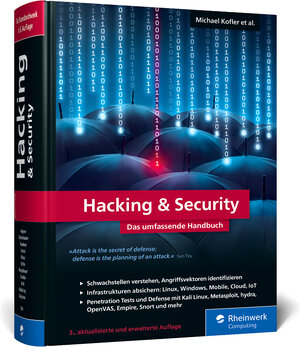 Buchcover Hacking u. Security | Michael Kofler | EAN 9783836291644 | ISBN 3-8362-9164-9 | ISBN 978-3-8362-9164-4