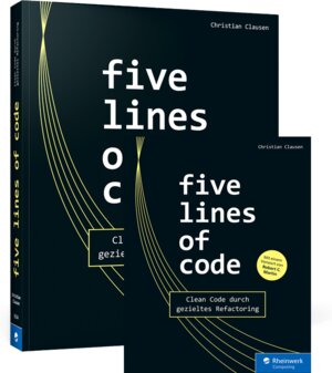 Buchcover Five Lines of Code | Christian Clausen | EAN 9783836292276 | ISBN 3-8362-9227-0 | ISBN 978-3-8362-9227-6