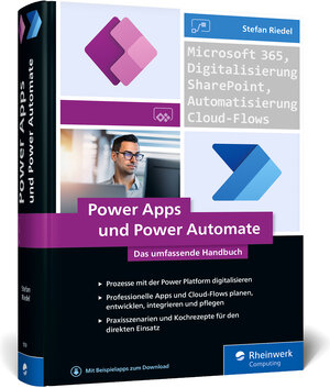 Buchcover Power Apps und Power Automate | Stefan Riedel | EAN 9783836292597 | ISBN 3-8362-9259-9 | ISBN 978-3-8362-9259-7