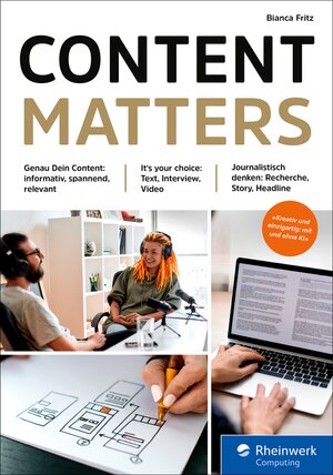 Buchcover Content matters | Bianca Fritz | EAN 9783836293464 | ISBN 3-8362-9346-3 | ISBN 978-3-8362-9346-4