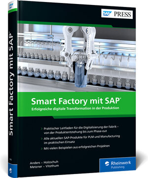 Buchcover Smart Factory mit SAP | Rafael Anders | EAN 9783836294195 | ISBN 3-8362-9419-2 | ISBN 978-3-8362-9419-5