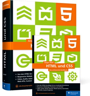 Buchcover HTML und CSS | Jürgen Wolf | EAN 9783836297318 | ISBN 3-8362-9731-0 | ISBN 978-3-8362-9731-8