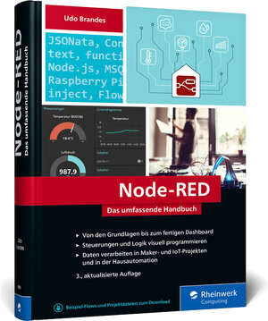 Buchcover Node-RED | Udo Brandes | EAN 9783836299084 | ISBN 3-8362-9908-9 | ISBN 978-3-8362-9908-4