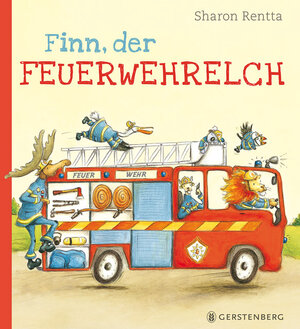 Buchcover Finn, der Feuerwehrelch | Sharon Rentta | EAN 9783836954709 | ISBN 3-8369-5470-2 | ISBN 978-3-8369-5470-9