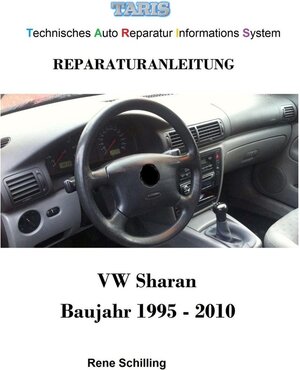Buchcover Taris Reparaturanleitung Sharan | Alex Manga | EAN 9783837003758 | ISBN 3-8370-0375-2 | ISBN 978-3-8370-0375-8