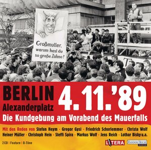 Buchcover Berlin Alexanderplatz 4.11.´89 | Jan Josef Liefers | EAN 9783837101478 | ISBN 3-8371-0147-9 | ISBN 978-3-8371-0147-8