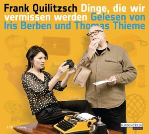 Buchcover Dinge, die wir vermissen werden | Frank Quilitzsch | EAN 9783837109139 | ISBN 3-8371-0913-5 | ISBN 978-3-8371-0913-9