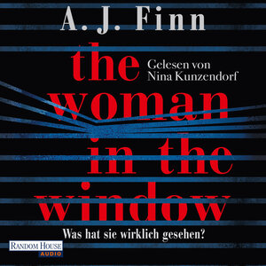 Buchcover The Woman in the Window - Was hat sie wirklich gesehen? | A. J. Finn | EAN 9783837141504 | ISBN 3-8371-4150-0 | ISBN 978-3-8371-4150-4
