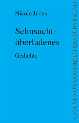 Buchcover Sehnsuchtüberladenes | Nicole Jüdes | EAN 9783837203967 | ISBN 3-8372-0396-4 | ISBN 978-3-8372-0396-7