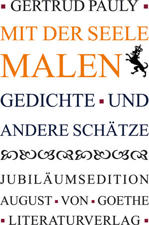 Buchcover Mit der Seele malen | Gertrud Pauly | EAN 9783837218480 | ISBN 3-8372-1848-1 | ISBN 978-3-8372-1848-0