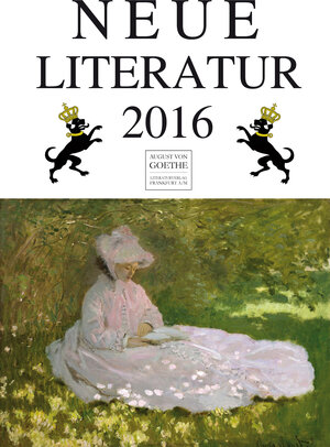 Buchcover Neue Literatur 2016  | EAN 9783837218701 | ISBN 3-8372-1870-8 | ISBN 978-3-8372-1870-1