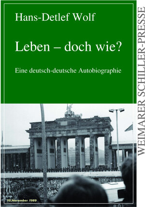 Buchcover Leben - doch wie? | Hans-Detlef Wolf | EAN 9783837222555 | ISBN 3-8372-2255-1 | ISBN 978-3-8372-2255-5