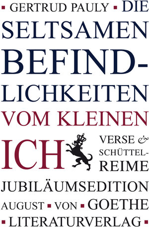 Buchcover Die seltsamen Befindlichkeiten vom kleinen Ich | Gertrud Pauly | EAN 9783837240016 | ISBN 3-8372-4001-0 | ISBN 978-3-8372-4001-6