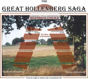 Buchcover The Great Hollenberg Saga | Heinz Niederste-Hollenberg | EAN 9783837252446 | ISBN 3-8372-5244-2 | ISBN 978-3-8372-5244-6