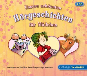 Buchcover Unsere schönsten Hörgeschichten für Mädchen (3 CD) | Jujja Wieslander | EAN 9783837305579 | ISBN 3-8373-0557-0 | ISBN 978-3-8373-0557-9