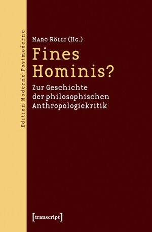 Buchcover Fines Hominis?  | EAN 9783837629569 | ISBN 3-8376-2956-2 | ISBN 978-3-8376-2956-9