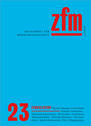 Buchcover Zeitschrift für Medienwissenschaft 23  | EAN 9783837649246 | ISBN 3-8376-4924-5 | ISBN 978-3-8376-4924-6