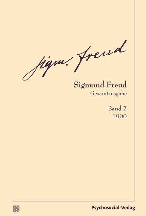 Buchcover Gesamtausgabe (SFG), Band 7 | Sigmund Freud | EAN 9783837924077 | ISBN 3-8379-2407-6 | ISBN 978-3-8379-2407-7