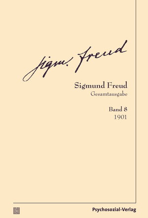 Buchcover Gesamtausgabe (SFG), Band 8 | Sigmund Freud | EAN 9783837924084 | ISBN 3-8379-2408-4 | ISBN 978-3-8379-2408-4